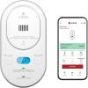 image:imageKidde Smart Carbon Monoxide Detector amp Indoor Air Quality Monitor Plugin with AA Battery Backup RealTime Notifications 24 GHz WiFi Enabled Rotating Plug 85 dB Alarm 5th Edition COPDLQW