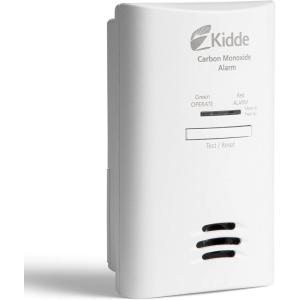 image:imageKidde Carbon Monoxide Detector Plugin Carbon Monoxide Detector with AA Battery Backup 85 dB Alarm Rotating Plug LED Status Light Indicators 5th Edition COP1 Pack