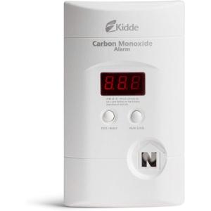image:imageKidde Carbon Monoxide Detector Plugin with AA Battery Backup EasytoRead Digital Backlit Display 85 dB Alarm Rotating Plug LED Status Light Indicators 5th Edition COPD1 Pack