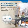 image:imageKidde Carbon Monoxide Detector 10Year Battery Powered Digital Backlit Display LED Status Indicators 85 dB Alarm 5th Edition COBD101 Pack
