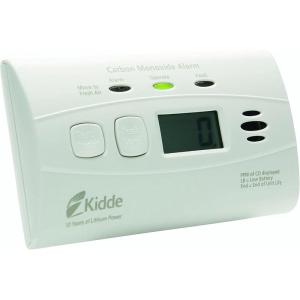 image:imageKidde Carbon Monoxide Detector 10Year Battery Powered Digital Backlit Display LED Status Indicators 85 dB Alarm 5th Edition COBD101 Pack