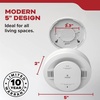 image:imageKidde Smoke and Carbon Monoxide Detector AA BatteryPowered WireFree Interconnect Voice Alerts LED Status Light 85 dB Alarm 5inches 30CUDRVRFAA BatteryPowered