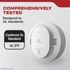 image:imageKidde Smoke and Carbon Monoxide Detector AA BatteryPowered WireFree Interconnect Voice Alerts LED Status Light 85 dB Alarm 5inches 30CUDRVRFAA BatteryPowered