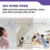 image:imageKidde Smoke and Carbon Monoxide Detector AA BatteryPowered WireFree Interconnect Voice Alerts LED Status Light 85 dB Alarm 5inches 30CUDRVRFAA BatteryPowered