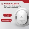 image:imageKidde Smoke and Carbon Monoxide Detector AA BatteryPowered WireFree Interconnect Voice Alerts LED Status Light 85 dB Alarm 5inches 30CUDRVRFAA BatteryPowered