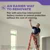 image:imageKidde Smoke and Carbon Monoxide Detector AA BatteryPowered WireFree Interconnect Voice Alerts LED Status Light 85 dB Alarm 5inches 30CUDRVRFHardwired with AA Battery Backup
