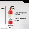 image:imageKidde Pro 210 Commercial Fire Extinguisher 2A10BC PRO4MP1 1 Pack  Rechargeable and Reusable Extinguisher for Small to Medium Common Liquid amp Electrical Fires 4 lb Dry Chemical1 Pack