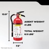image:imageKidde Pro 210 Commercial Fire Extinguisher 2A10BC PRO4MP1 1 Pack  Rechargeable and Reusable Extinguisher for Small to Medium Common Liquid amp Electrical Fires 4 lb Dry Chemical2 Pack