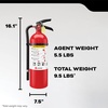 image:imageKidde Pro 210 Commercial Fire Extinguisher 2A10BC PRO4MP1 1 Pack  Rechargeable and Reusable Extinguisher for Small to Medium Common Liquid amp Electrical Fires 4 lb Dry Chemical1 Pack